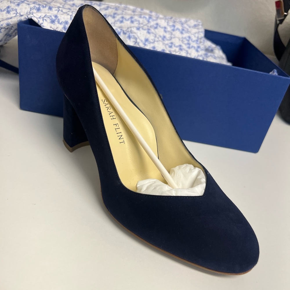 Sarah Flint Perfect Round Toe Pump 70 - Picture 5 of 11